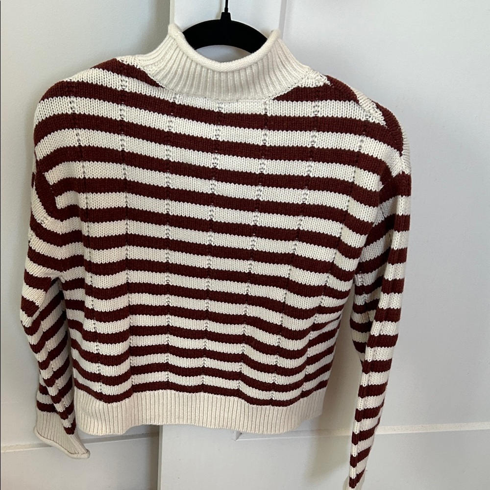 Rails corrine ivory russet stripe sweater - Picture 6 of 6